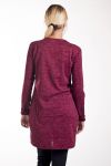 PULLOVER TUNIKA ZIPPEE 4271 BORDEAUX