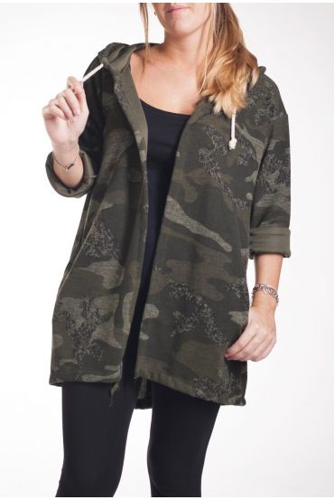 GRANDE TAILLE GILET/VESTE MILITAIRE 4265BV