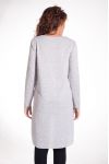 MAGLIONE TUNICA STELLE 4308 GRIGIO