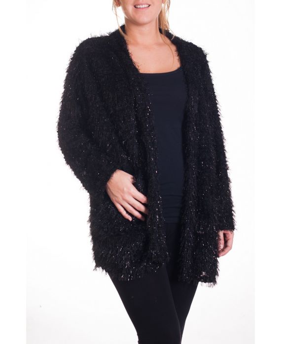 GRANDE TAILLE GILET 4310 NOIR