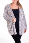 GRANDE TAILLE GILET 4310 BLANC