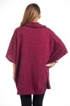 GRANDE TAILLE GILET 2 POCHES 4330 BORDEAUX