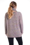 GROßE PULLOVER FÄRBT + SCHAL 4318 BEIGE