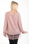 TUNIEK HEEFT PAILLETTEN 4229 ROSE