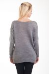 KNIT PULLOVER ETOILE 4271 GREY