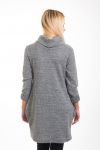 PULL ROBE COL BOULE 4304 GRIS