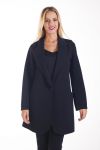 CHAQUETA BLAZER LARGO OVERSIZE 4276 NEGRO