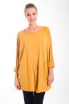 PULL ETOILE 4419 MOUTARDE