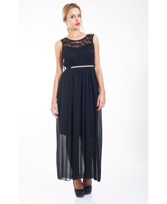 ROBE DE SOIREE 4439 NOIR