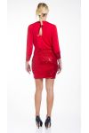 ROBE DE SOIREE 4434 ROUGE