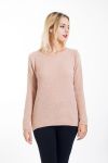 PULLOVER DOS AJOURE 4444 ROSE