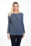 PULLOVER COUDIERE 4447 GRIS