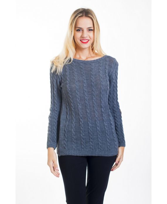PULLOVER COUDIERE 4447 GRIJS