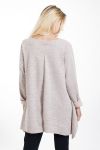 MAGLIONE DONNA PERLE 4454 BEIGE