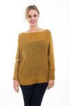 PULL MAILLE 4476 MOUTARDE