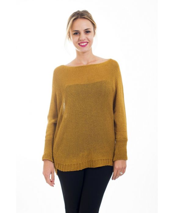 PULL MAILLE 4476 MOUTARDE