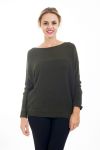 KNIT PULLOVER 4476 MILITAIRE GROEN