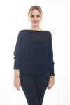 KNIT PULLOVER 4476 BLACK