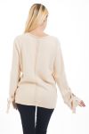 PULLOVER ÄRMEL EINSTELLBARE 4481 BEIGE