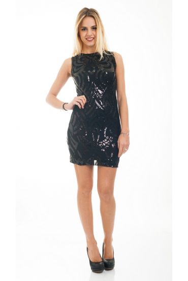 ROBE DE SOIREE 4489 NOIR