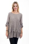 TUNIC LACE 4495 TAUPE