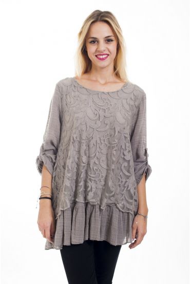 TUNIEK KANT 4495 TAUPE