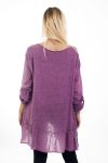 TUNIC MOHAIR LACE 4497 PURPLE