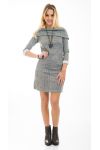 ROBE + COLLIER 4506 GRIS