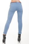 LOT 4 PANTALONS 4525 BLEU