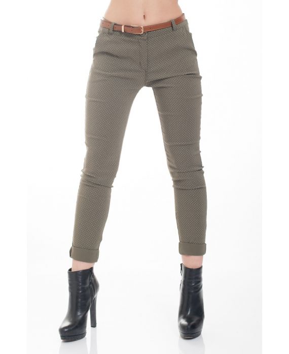 LOTTO 5 PANTALONI 4522 VERDE MILITARE