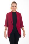 CHAQUETA BLAZER 4555 BURDEOS