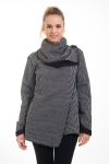 JACKE AUSSCHNITT A-TASTE, 4552 WEIß