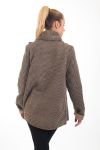 CHAQUETA ESCOTE HA BOTÓN 4552 BEIGE