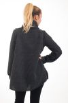 CHAQUETA ESCOTE HA BOTÓN 4552 GRIS