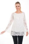 TUNIC LACE 4535 WHITE