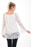 TUNIC LACE 4535 WHITE