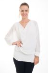 TOP COL BENITIER 4533 BIANCO