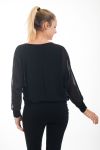 TOP COL BENITIER 4533 NEGRO