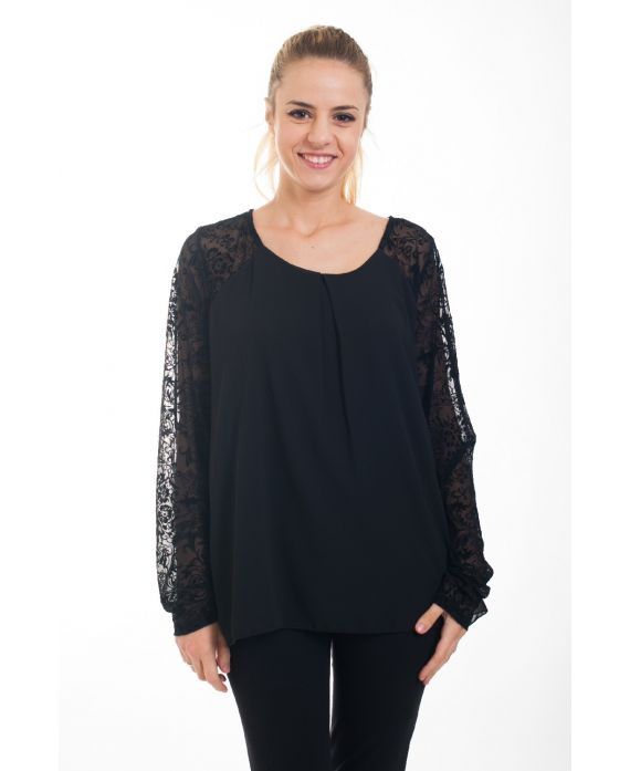 TOP BI-MATERIA 4534 NEGRO