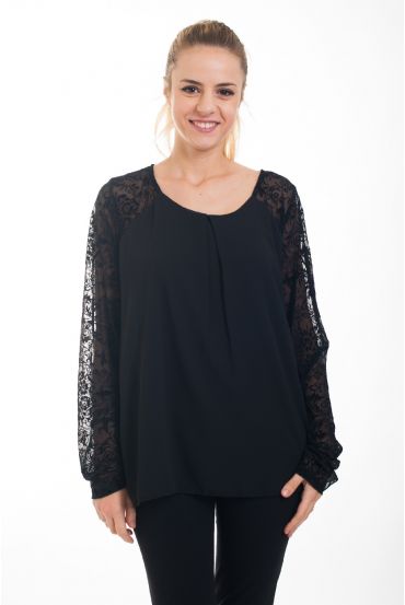 TOP BI-MATERIA 4534 NEGRO