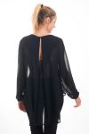 BLUSA CLOUTEE 4548 NEGRO