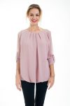 BLOUSE DOS FANTAISIE 4547 ROSE