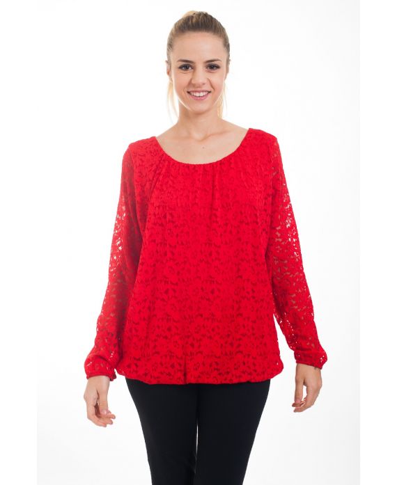 LACE TOP 4561 ROOD