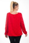 LACE TOP 4561 ROOD