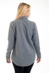 PULL ENCOLURE PERLES 4571 GRIS