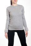 PULLOVER SLEEVE BASE KUNSTFELL-4581-GRAU