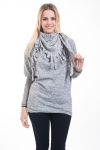 - PULL -, BI-BEREICH + SCHAL 4607 GRAU