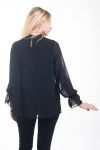 BLUSA DE ENCAJE 4598 NEGRO