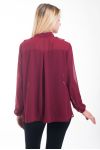 BLUSA DE ESCOTE SUSURRO 4597 BURDEOS