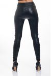 MUCHO DE IMITACIÓN DE CUERO PANTALONES DE S/M/L/XL 5023 NEGRO